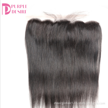 100% Malaysian Raw Silky Straight Hair Lace Frontals